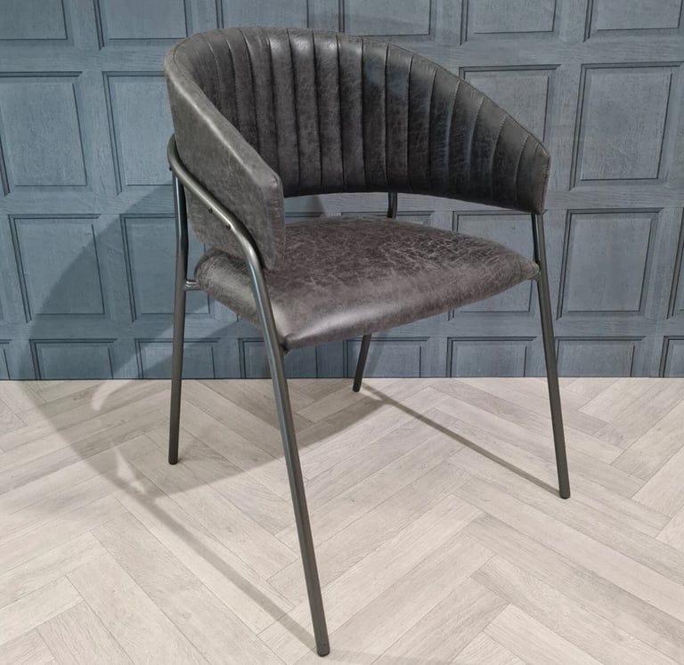 image for Vintage Industrial Rustic Chair