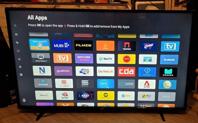 Smart TV five tv 50 inch GOOD WORKING 