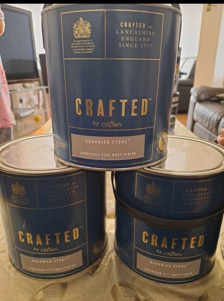 image for Crown crafted paint x3 2.5 litre cheap FREE Delivery 