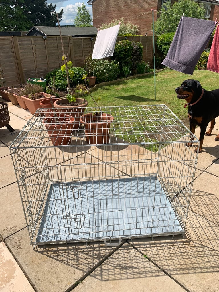 Heavy duty dog cage/crate