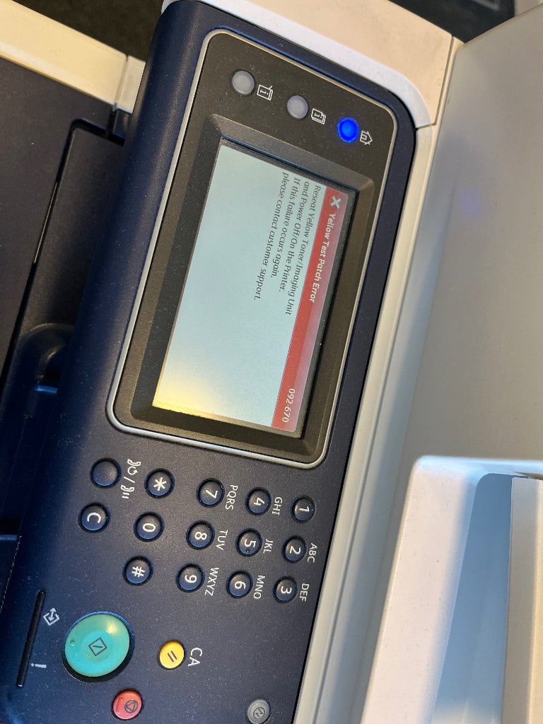 Xerox WorkCentre 6605- needs fixing