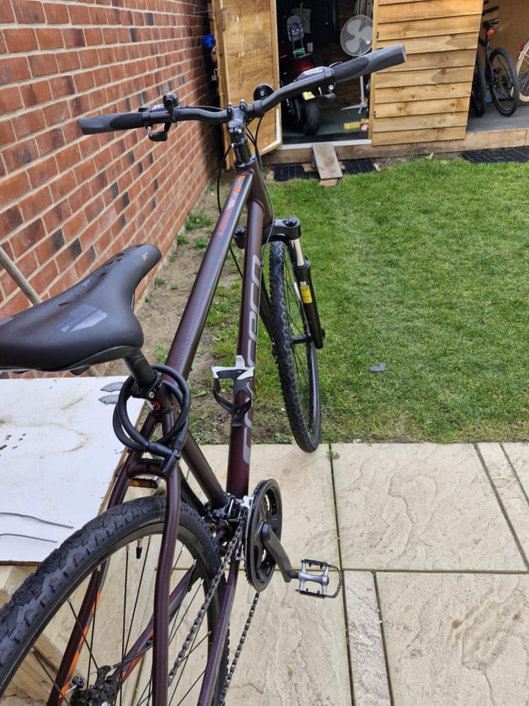 Carrera crossfire hybrid bike