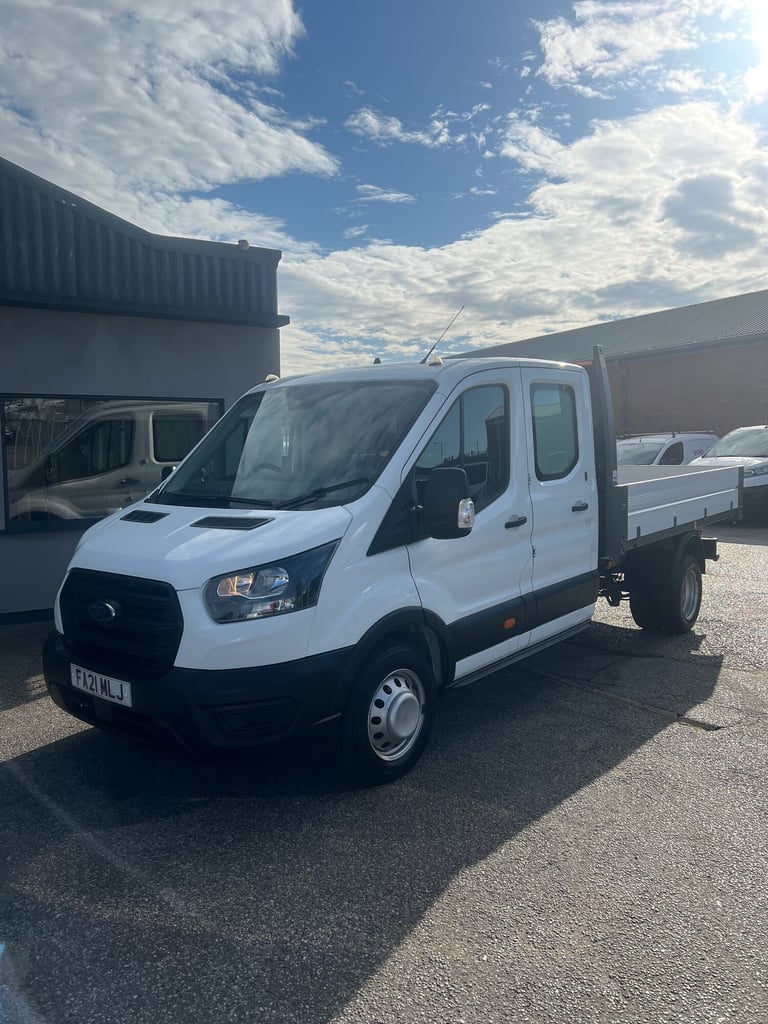 image for 2021 Ford Transit 130ps D/Cab Tipper ToolBox Tipper Diesel Manual