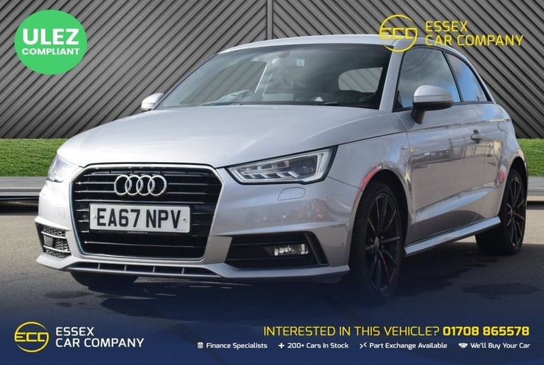 2017 Audi A1 1.4 TFSI S line Hatchback 3dr Petrol S Tronic Euro 6 (s/s) (125 ps) Hatchback Petrol...