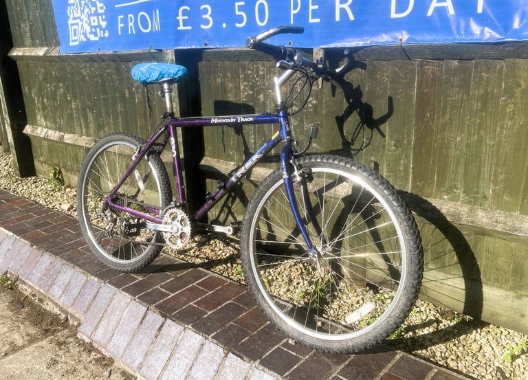 Purple MTB Trek Mountain Track