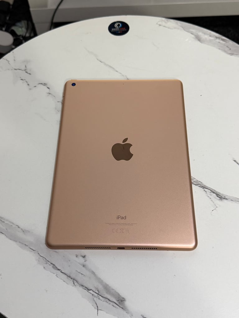 Like New Apple Ipad 7 WiFi Rose Gold 128gb Storage inbuilt 