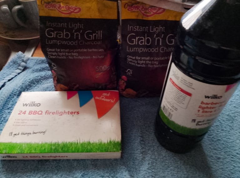 image for Barbecue firelighters and other items 