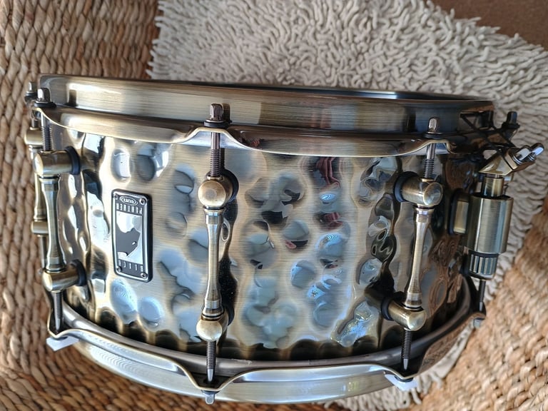 Snare Drum Brass Black Panther The Sledge Hammer 14 x 6.5 Superb quality 