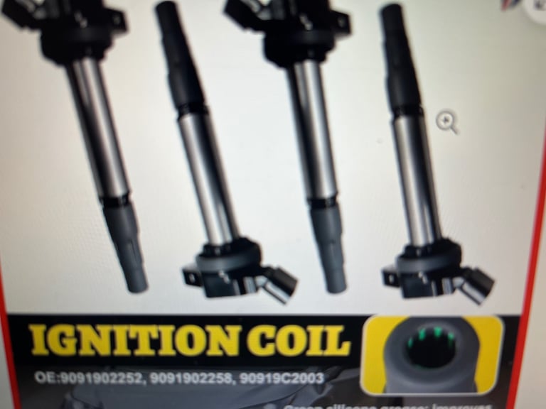 BARGAIN Four Brand NEW  in packaging Ignition coils  Only  £140 Brilliant Bargain  all details below