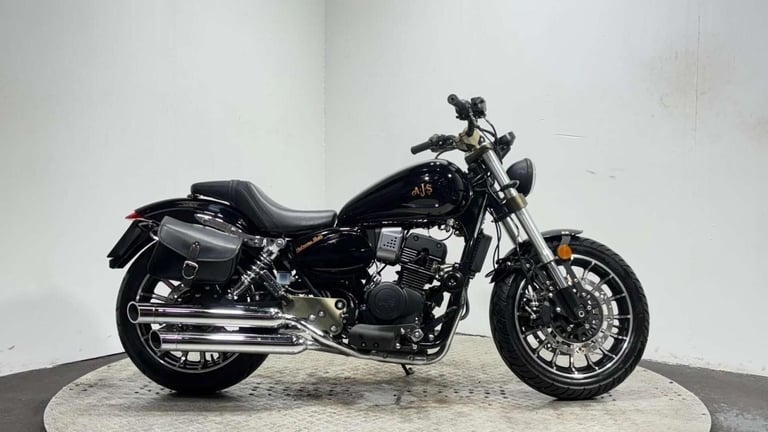 image for Ajs Highway Star 125 2020 LARGE CRUISER BIKE LONG MOT WARRANTY 125CC RETRO