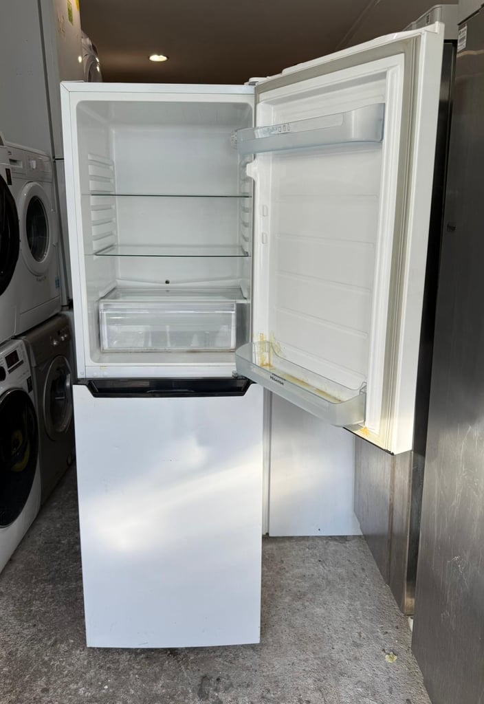 Hisense Fridge Freezer With Free Delivery N Warranty 