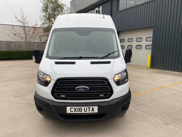 2018/18 TRANSIT T350 2.0 ECOBLUE, LONG WHEEL BASE, HIGH ROOF 130 BHP PANEL VAN