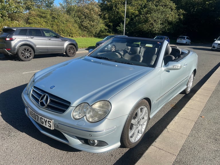 2007 Mercedes CLK200 CLK 200 Cabriolet, Only 119,000 Miles and MOT until 09.2026.