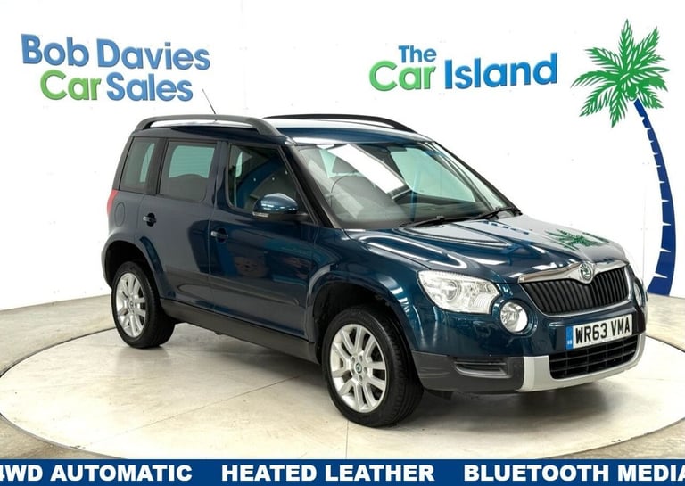 2013 63 SKODA YETI 2.0 TDI ELEGANCE SUV 5DR DIESEL DSG 4WD EURO 5 (140 PS) DIESE