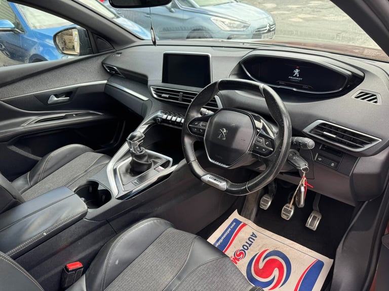 2017 Peugeot 3008 1.6 BlueHDi 120 GT Line 5dr HATCHBACK Diesel Manual