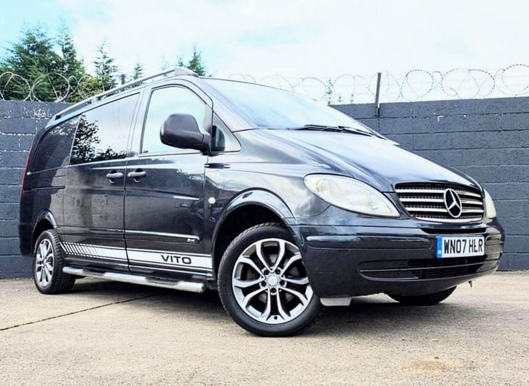 2007 Mercedes-Benz Vito 115 2.2 CDI 6 Seater Long Crew Cab PANEL VAN Diesel Automatic