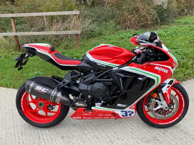 MV AGUSTA F3 800RC, 2020, ONE OWNER, 944 MILES, ABSOLUTLEY STUNNING. 