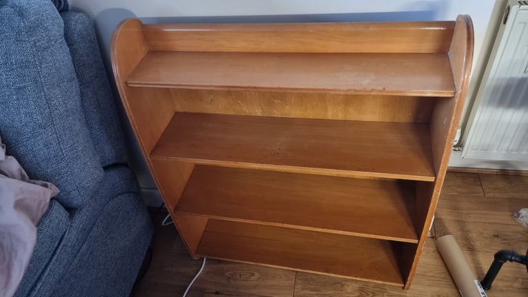 GONE - no longer available.  Bookshelf- solid wood