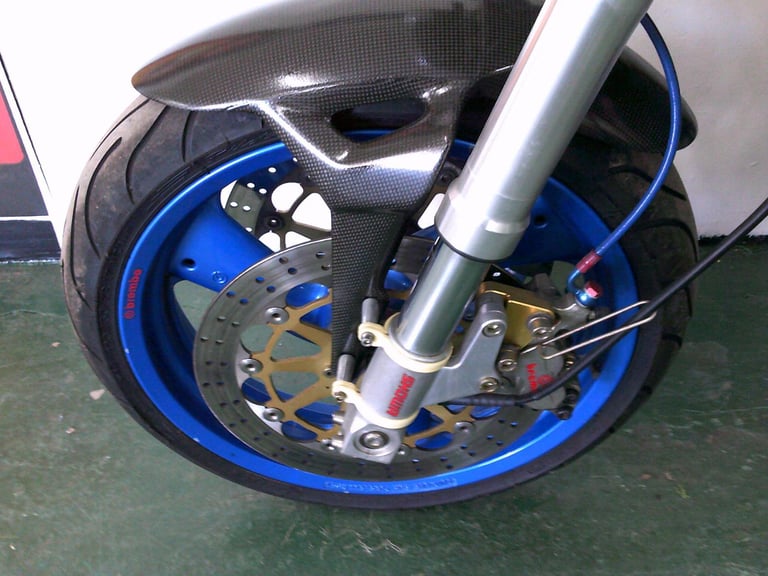 1997 R-reg Ducati 600 Monster streetfighter in multi colours