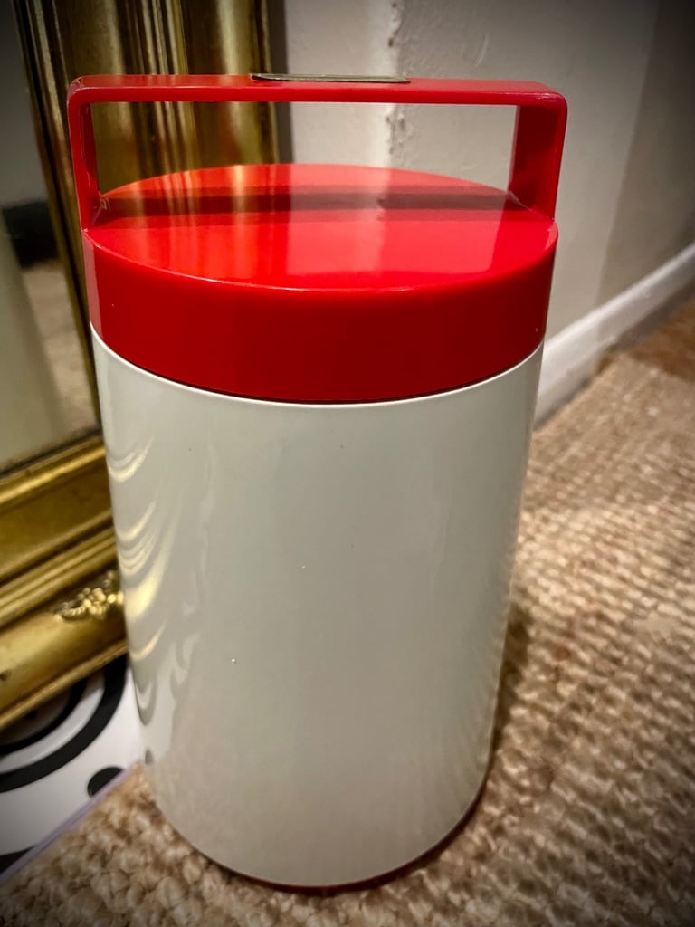 Vintage 60s thermos flask