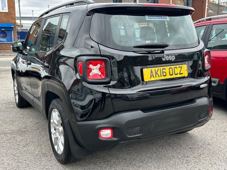 2016 Jeep Renegade 1.6 MultiJetII Longitude Euro 6 (s/s) 5dr ESTATE Diesel Manual