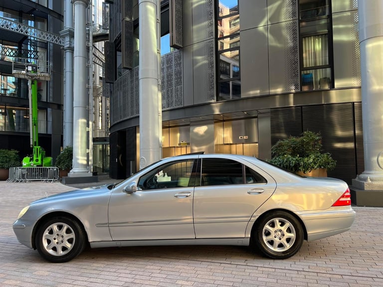 2001 Y Reg Mercedes Benz S Class S500 V8 306 Bhp Low Mileage Ulez Complaint Rare Colour W220