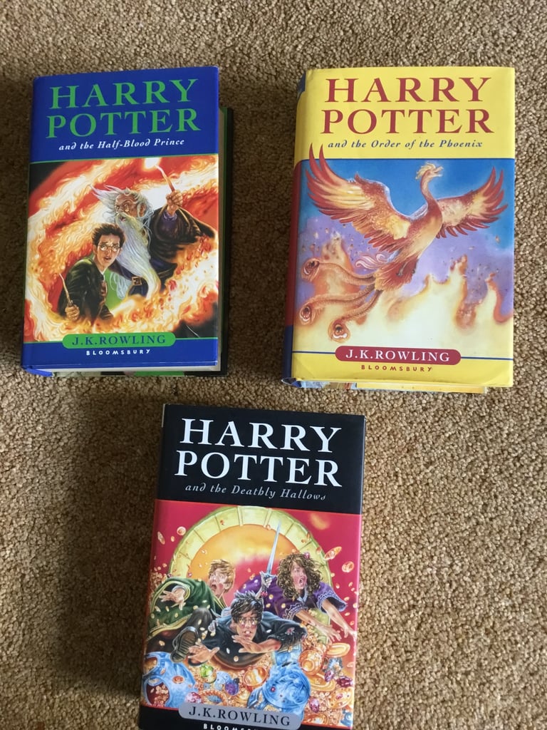 image for 3 HARRY POTTER BOOKS FIRST EDITION, (SELLING SEPARATELY £25 each)