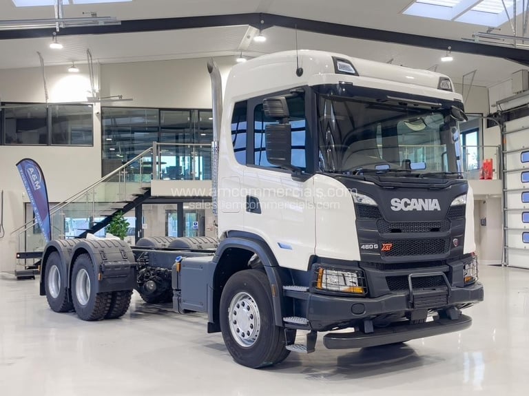 2025 SCANIA 460G SUPER XT 6X4 DOUBLE DRIVE CHASSIS CAB