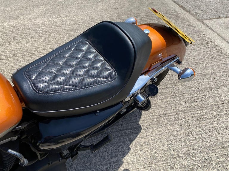 2014 HARLEY DAVIDSON 1200 CUSTOM LIMITED XL CA 14 ORANGE  BLACK SPORTSTER