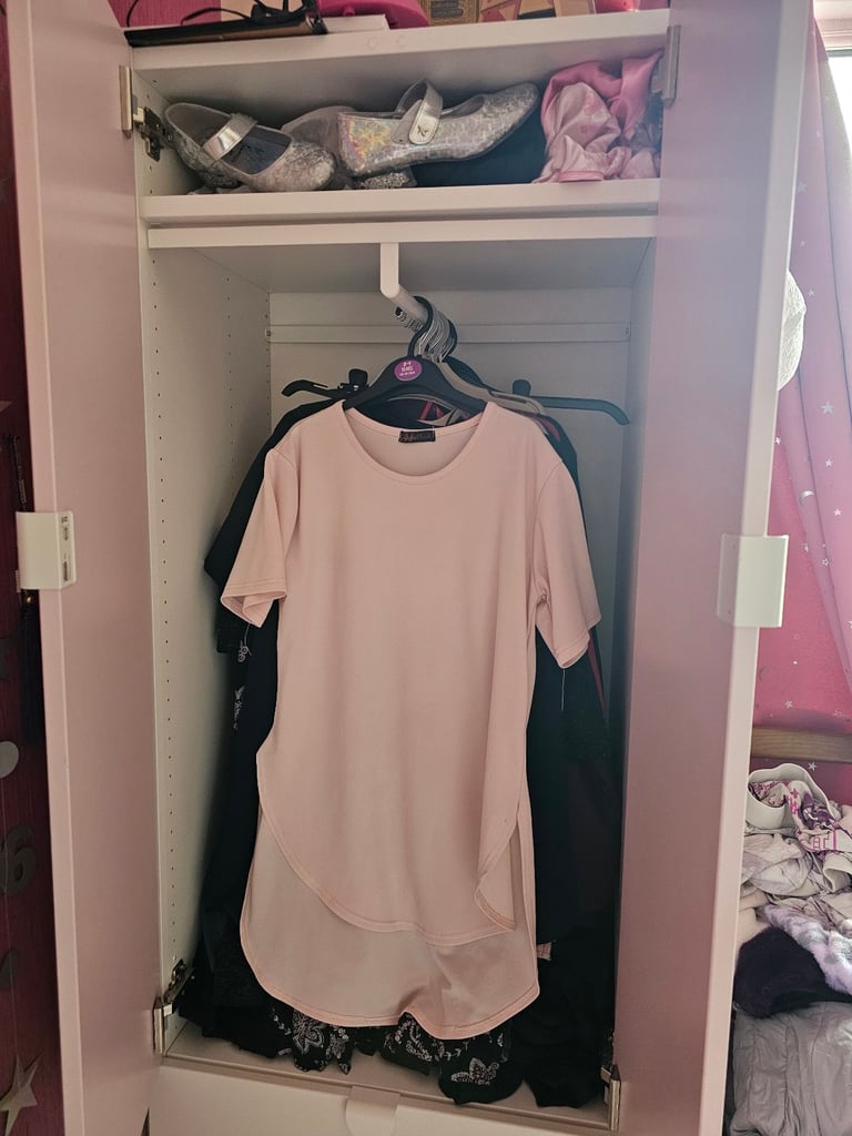 Ikea Pink Wardrobe