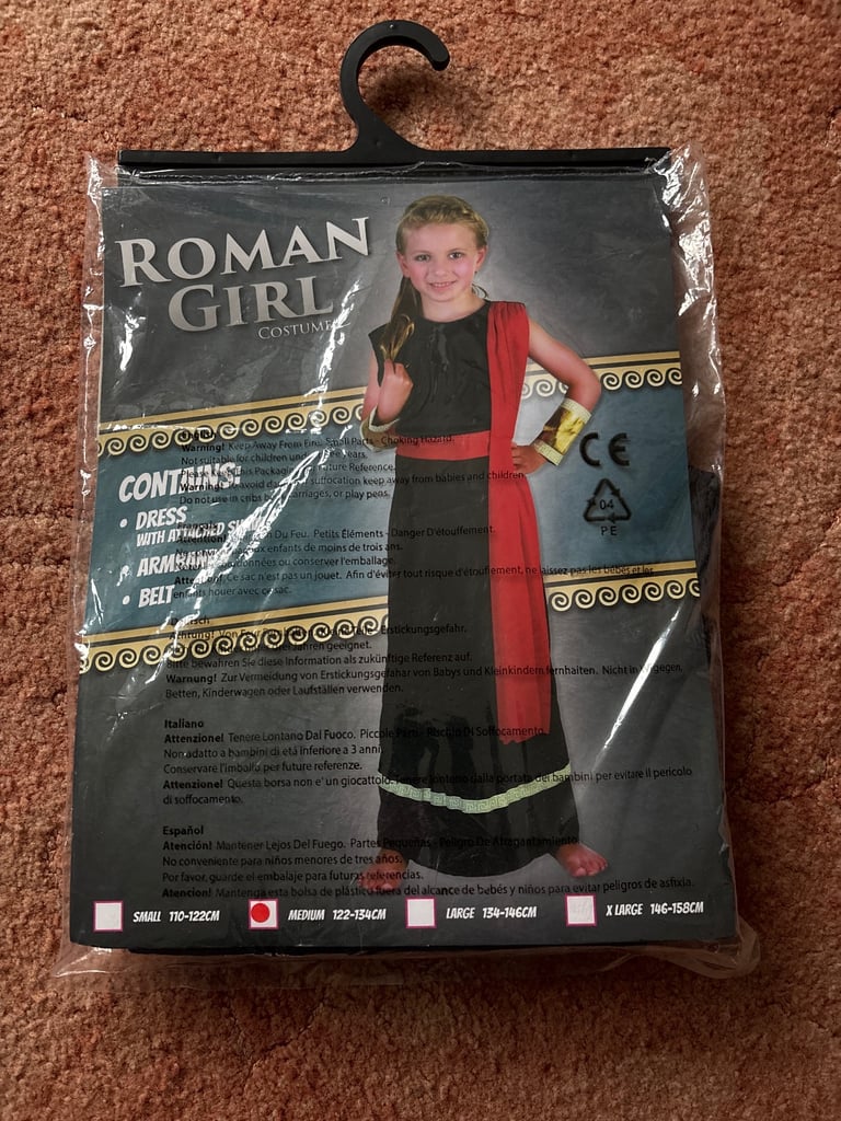image for Roman Girl Fancy Dress Costume 