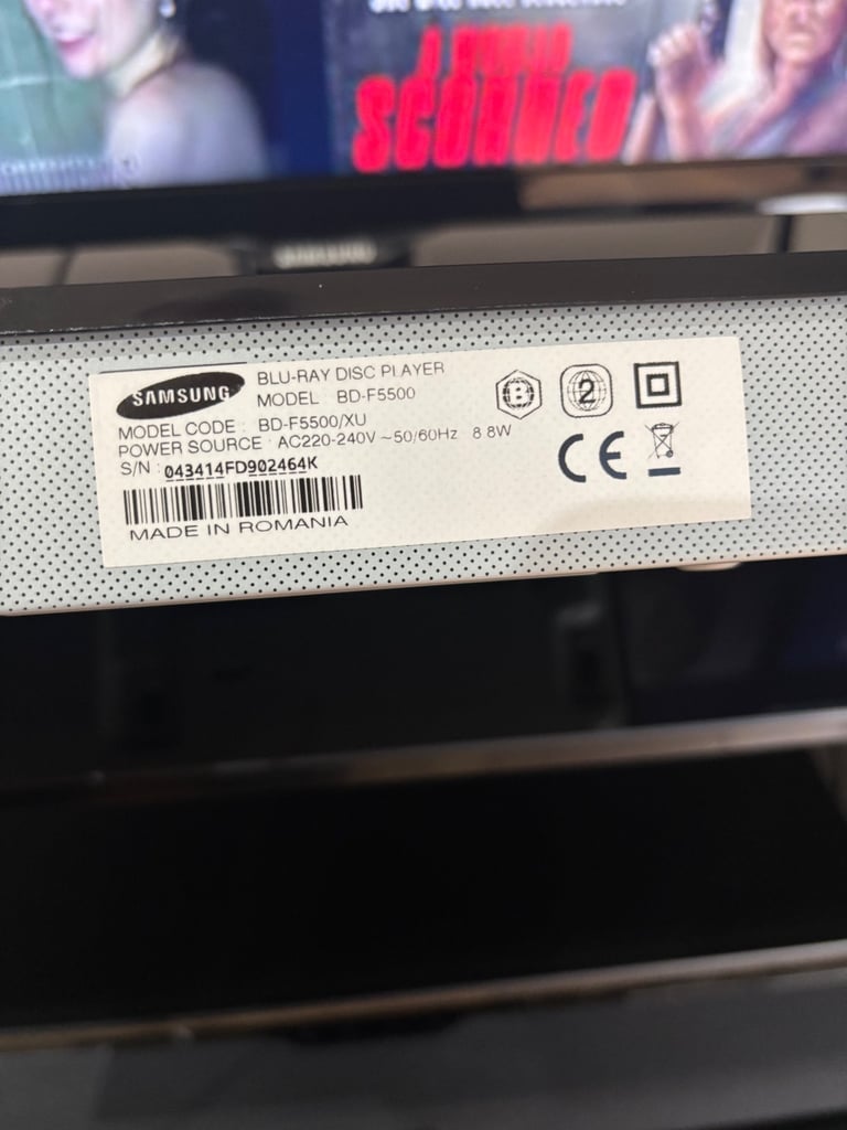 SOLD  - Samsung 46” Smart TV with BluRay Player and matching Samsung Soundbar with Subwoofer.