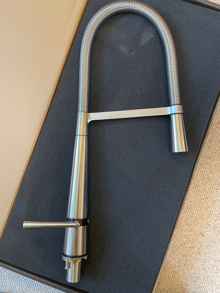 Brand new Belmont kitchen tap. WT1005BN-KF. Finish: Brushed Nickel