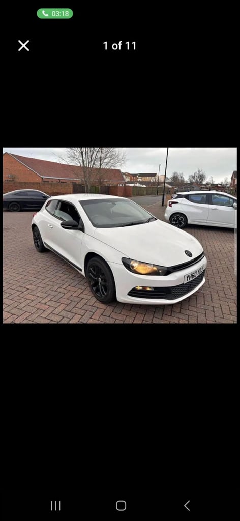 Volkswagen, SCIROCCO, Coupe, 2010, Manual, 1390 (cc), 2 doors