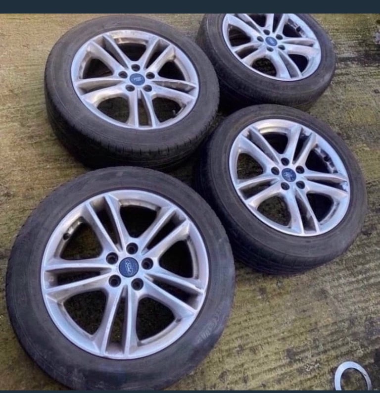 image for 17” FORD MONDEO ALLOY WHEELS & TYRES 5x108 Galaxy S Max 235/50 R17 DS7C-1007-S2A