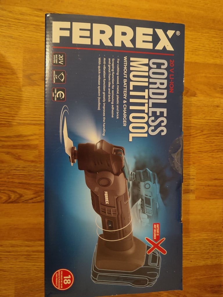 image for Ferrex 20V Cordless Multitool