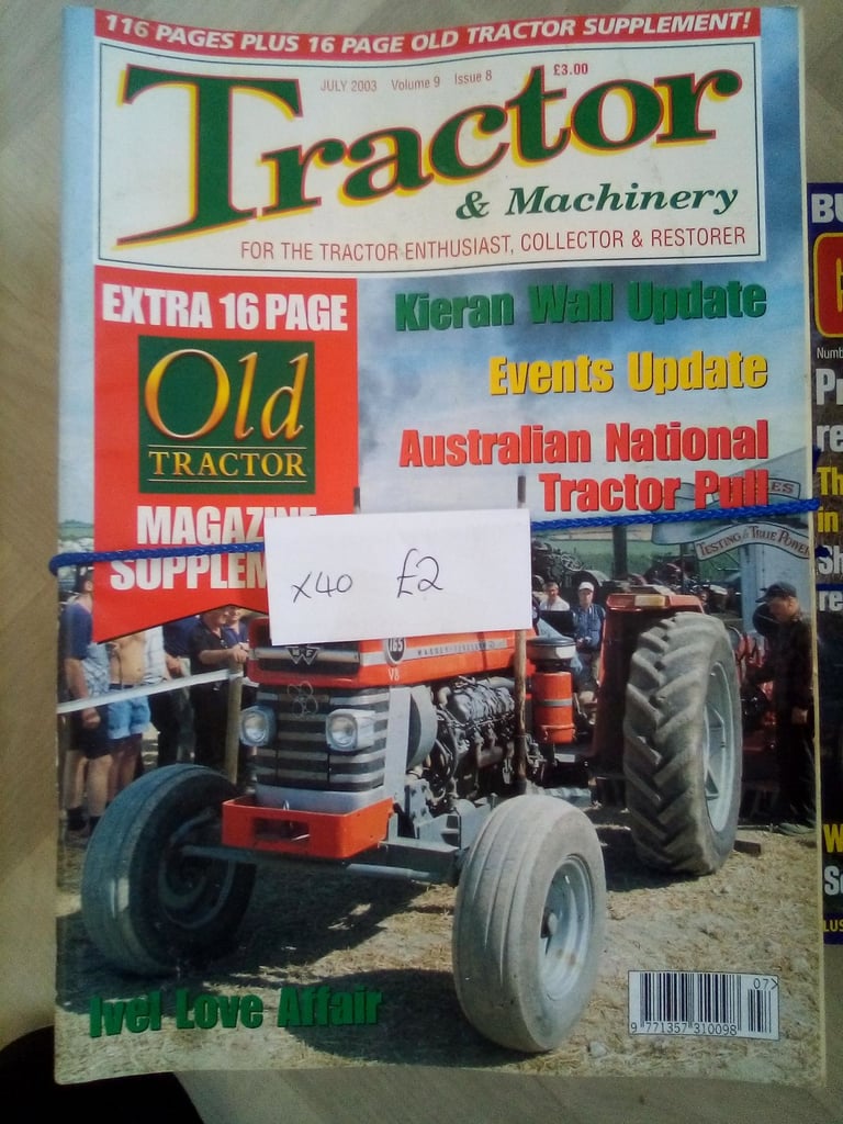 TRACTOR MAGS, BOOKS - COOKING, PLANTS, 1ST AID, BIBLE, DIY, HISTORY ETC