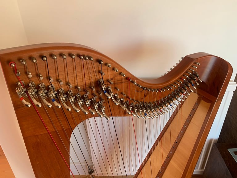 Starfish Glenelle Clarsach/Harp with Camac Levers with soft cover