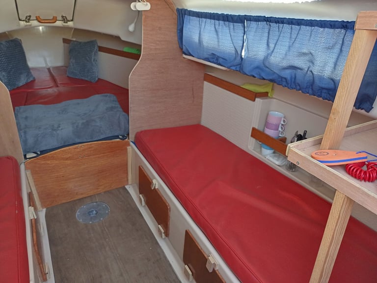 23ft Pandora Sailing Yacht with Road Trailer