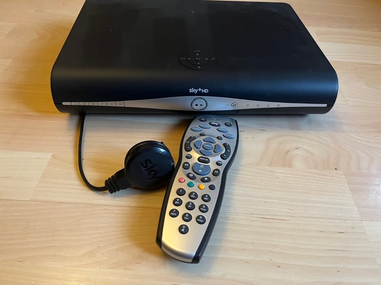 Sky + hd box and remote control New 