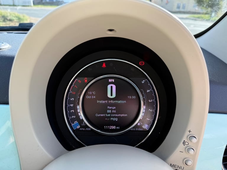 2014 Fiat 500 0.9 TwinAir Cult 3dr HATCHBACK Petrol Manual