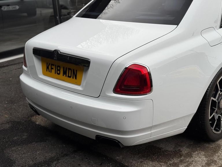 LEFT HAND DRIVE 2018 ROLLS ROYCE GHOST  6.6 V12 BLACK BADGE 17K MILES UK REG LHD
