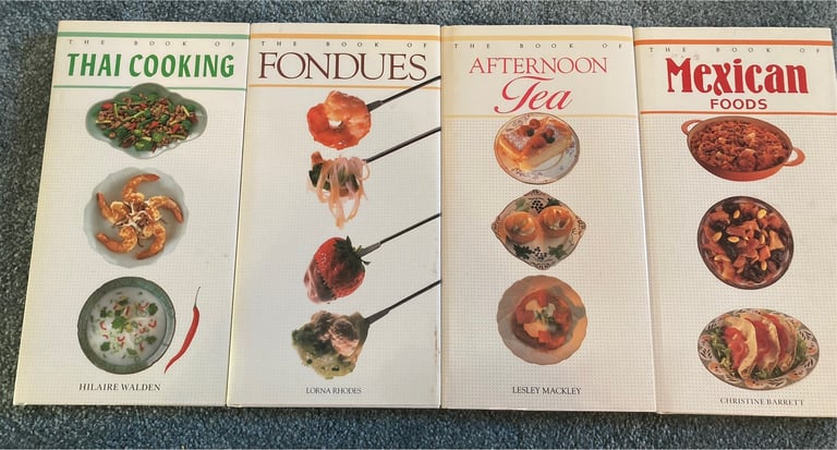 image for 5 hardback cook books