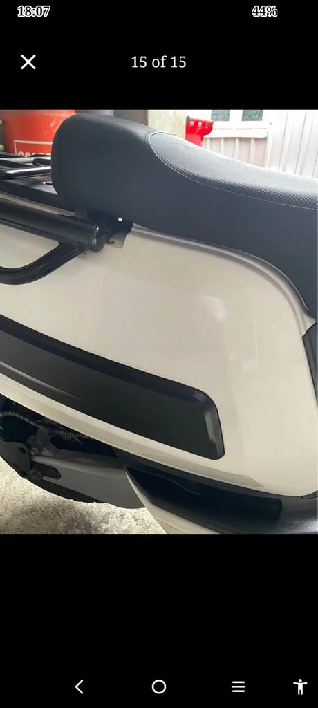 Niu cargo electric scooter.