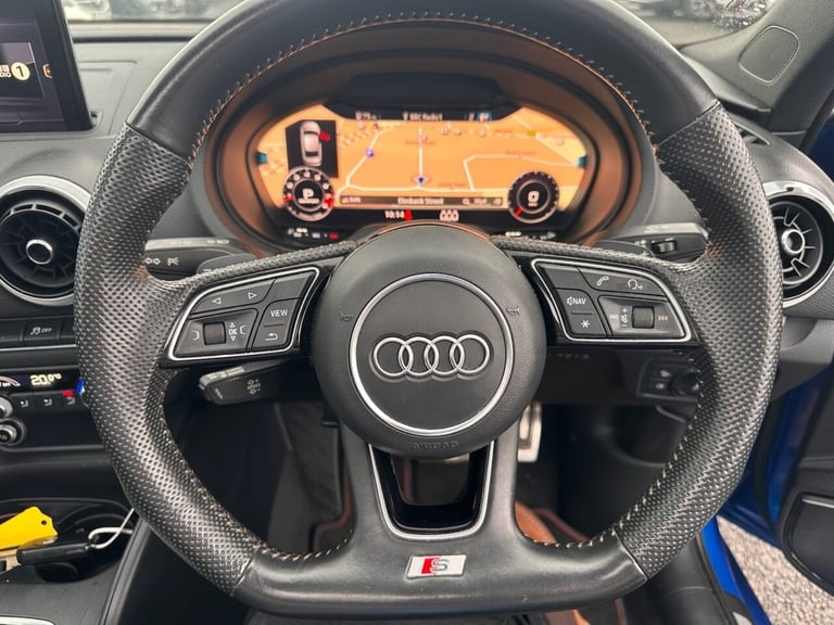 2019 Audi S3 2.0 TFSI Black Edition Saloon 4dr Petrol S Tronic quattro Euro 6 (s/s) (300 Saloon P...