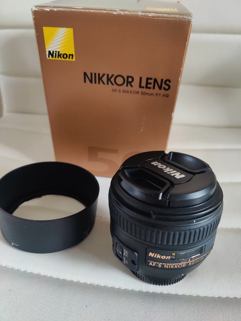 Nikon  f1.4 prime lens 