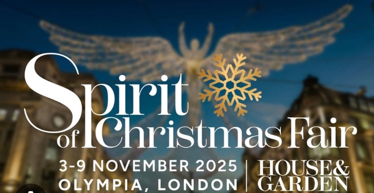 2 x Tickets - Spirit of Christmas Fair, Olympia, London