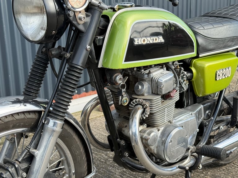 Honda, CB200, 1976, 198 (cc) Vintage / Historic Motorbike Motorcycle
