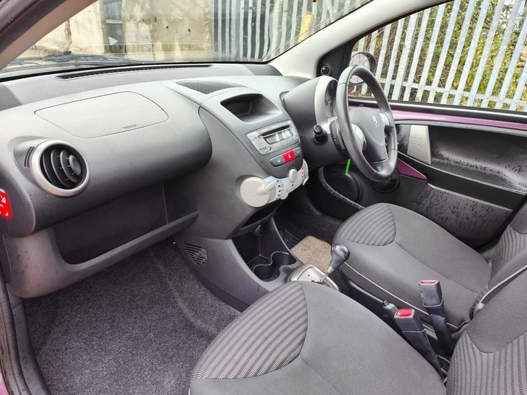 2013 Peugeot 107 1.0 12V Active 2 Tronic Euro 5 5dr Hatchback Petrol Automatic