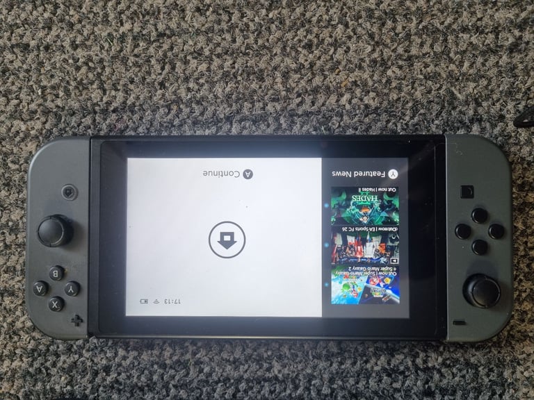 Nintendo Switch with 6 games